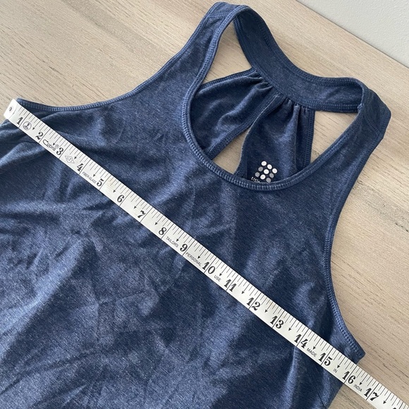 BUNDLE of (4) Gray/Blue Athletic Tanks Lululemon, Athleta, Title Nine Sz Small - Picture 2 of 16